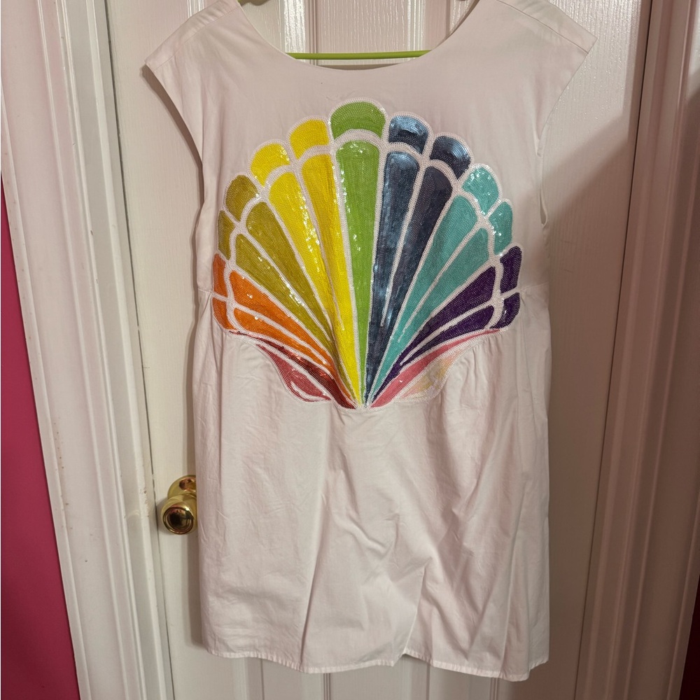 QOS Colorful Shell Design Tunic